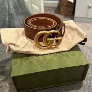 Gucci wide belt